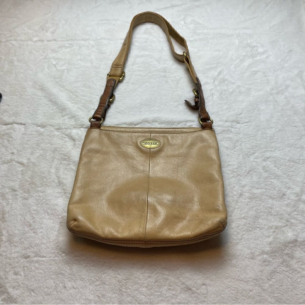 Fossil Explorer Crossbody Leather Purse